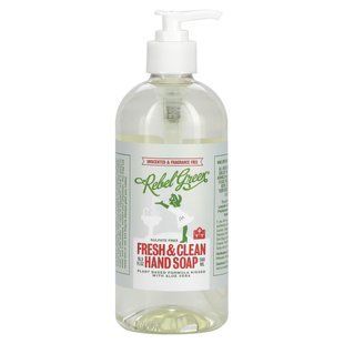 Rebel Green, Fresh & Clean Hand Soap, Unscented, 16.9 fl oz (500 ml) купить в Киеве и Украине