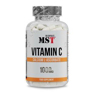 MST, Vitamin C Calcium L-Ascorbate 1000 mg, 90 caps