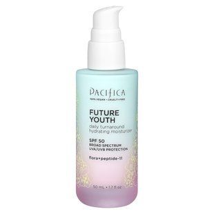 Pacifica, Future Youth, зволожувальний крем для щоденного відновлення, SPF 50, 50 мл (1,7 рідк. унції)