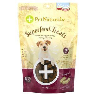 Суперпродукты для собак, рецепт арахисового масла, 100+ лакомства, Pet Naturals of Vermont, 240 г купить в Киеве и Украине