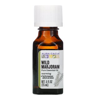 Эфирное масло душицы Aura Cacia (Wild Marjoram) 15 мл купить в Киеве и Украине