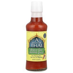 A Taste Of Thai, Соус с чесноком и перцем чили, 207 мл (7 жидк. Унций) купить в Киеве и Украине