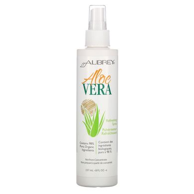 Освежающий спрей алоэ вера Aubrey Organics (Refreshing Spray Aloe Vera) 237 мл купить в Киеве и Украине