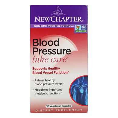 Підтримка артеріального тиску New Chapter (Blood Pressure) 30 капсул