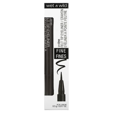 Подводка для глаз ProLine с фетровым кончиком, темно-коричневая, Wet n Wild, 0,5 г купить в Киеве и Украине