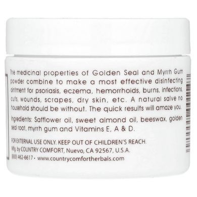 Herbal Savvy, hydrastis and myrrh, Country Comfort, 2 ounces (57 g)