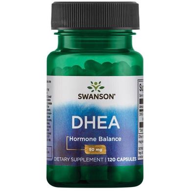 ДГЕА Swanson (DHEA) 50 мг 120 капсул