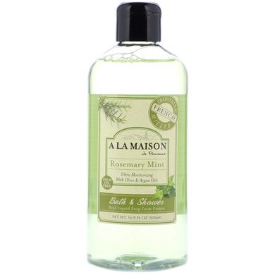 Рідке мило для душа розмарин A La Maison de Provence (Liquid Soap) 500 мл