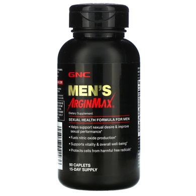 Формула сексуального здоровья для мужчин, Men's ArginMax, Timed-Release, GNC, 90 капсул купить в Киеве и Украине