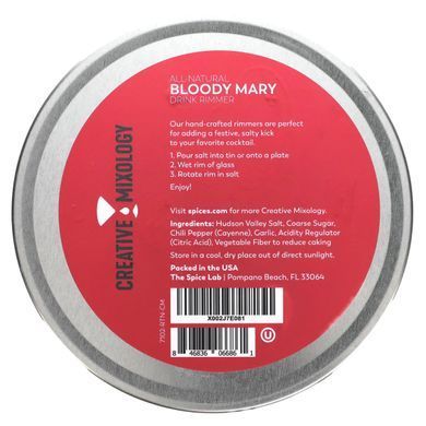 Соль "Кровавая Мэри", Bloody Mary Rimming Salt, The Spice Lab, 99 г купить в Киеве и Украине
