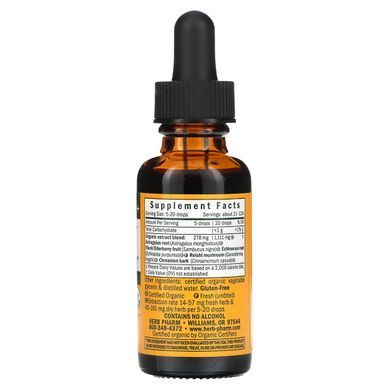 Дитячий засіб для зміцнення імунітету Immune Fortifier, без спирту, Herb Pharm, 1 р унц (30 мл)