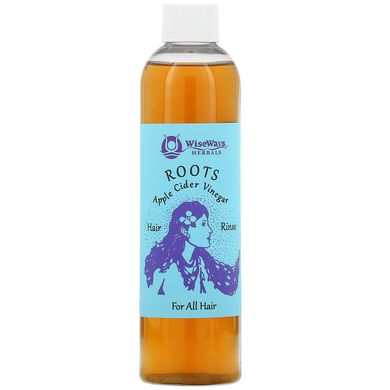 Roots, ополаскиватель для волос с яблочным уксусом, WiseWays Herbals, LLC, 8 унц. (236 мл) купить в Киеве и Украине