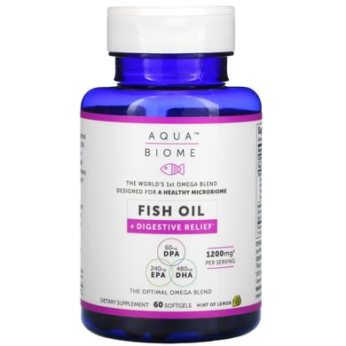 Риб'ячий жир травний Enzymedica (Aqua Biome) 60 капсул