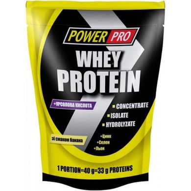 Сироватковий протеїн Шоколад Power Pro (Whey Protein Chocolate) 1 кг
