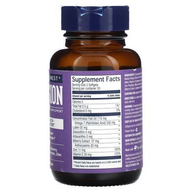 Bold Vision Eye Complex Wileys Finest 550 mg 60 capsules