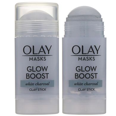 Глиняная маска-стик с белым углем, Masks, Glow Boost, Olay, 48 г (1,7 унции) купить в Киеве и Украине