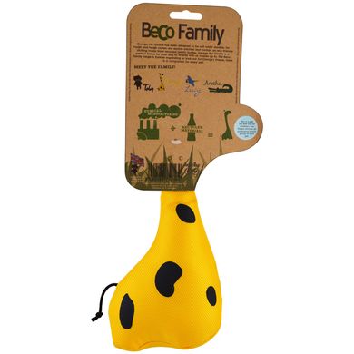 Экологичная плюшевая игрушка, для собаки, жираф Джордж, Beco Pets, 1 игрушка купить в Киеве и Украине