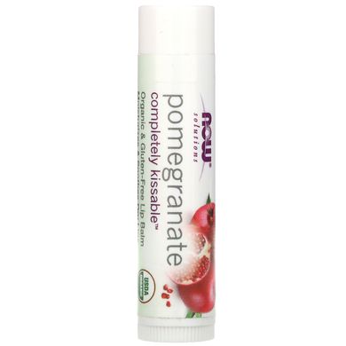Бальзам для губ гранат Now Foods (Lip Balm Solutions) 4.25 г
