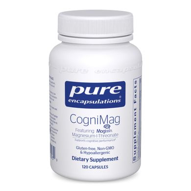 Вітаміни для покращення пам'яті Pure Encapsulations (CogniMag) 120 капсул
