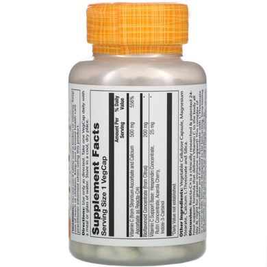 Витамин C Solaray (Reacta-C) 500 мг 120 капсул купить в Киеве и Украине