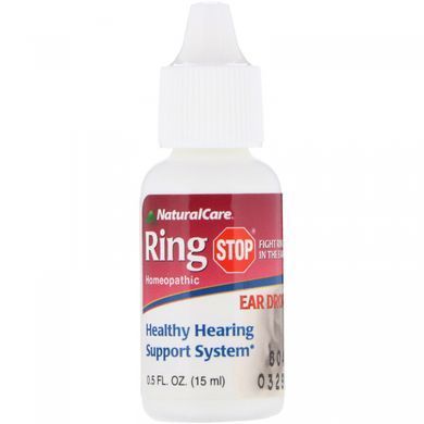 Drops for ringing in the ears, NaturalCare, 0.5 fluid ounces (15 ml)