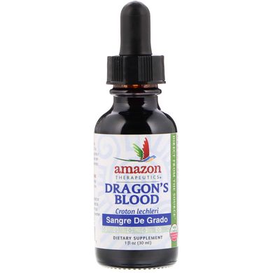 Sangre de Grado, Кров дракона, Amazon Therapeutics, 1 унція (30 мл)