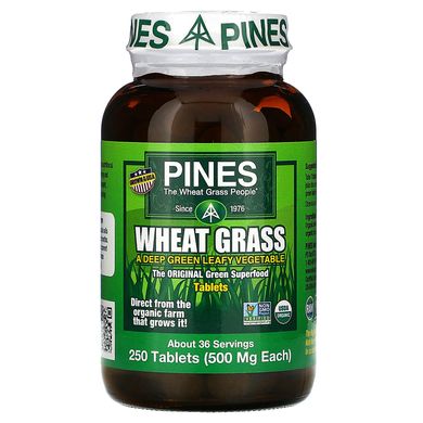 Пророщена пшениця Pines International (Pine) 250 таблеток
