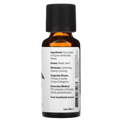 Эфирное масло ванили и жожоба Now Foods (Essential Oils Vanilla Jojoba Oil) 30 мл купить в Киеве и Украине