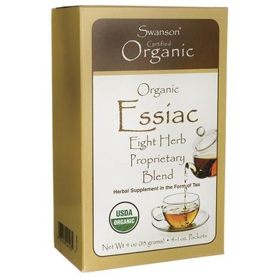 Органічний чай Есіак Swanson (Organic Essiac Tea) 113 г