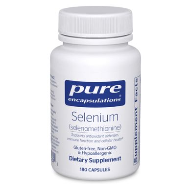 Селен селенометионин Pure Encapsulations (Selenium Selenomethionine) 180 капсул купить в Киеве и Украине