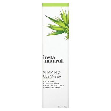 Очищувальний засіб для обличчя з вітаміном C InstaNatural (Vitamin C Cleanser) 50 мл