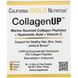 Пептиди морського колагену гіалуронова кислота та вітамін С California Gold Nutrition (CollagenUp) 30 пакетиків фото