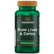 Підтримка і детоксикація печінки, Ultra Pure Liver and Detox, Swanson, 60 вегетаріанських капсул фото