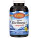 Омега-3, смак лимона, Elite Omega-3, Carlson Labs, 1600 мг, 240 капсул фото