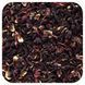 Cut and sifted organic hibiscus flowers