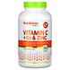 NutriBiotic, Immunity, витамины C + D3 и цинк, 250 капсул фото