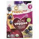 Дитяче пюре з бананом буряком гарбузом і чорницею органік Happy Family Organics (Baby Food) 4 пакети по 120 г фото