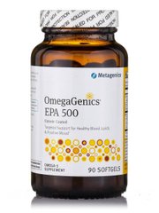 Омега ЭПК 500 Metagenics (OmegaGenics EPA 500 Enteric-Coated) 90 мягких капсул купить в Киеве и Украине