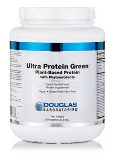 French Vanilla-flavored Protein Douglas Laboratories (Ultra Protein Green) 619 g