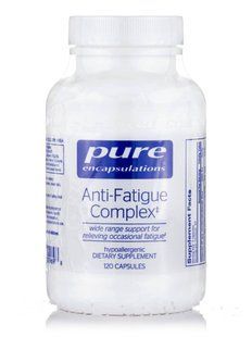 Комплекс от усталости Pure Encapsulations (Anti-Fatigue Complex) 120 капсул купить в Киеве и Украине