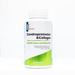 Комплекс для здоров'я суглобів з колагеном ABU All Be Ukraine (Condroprotector & Collagen) 120 капсул