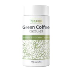 Экстракт зеленого кофе Pure Gold (Green Coffee) 100 капсул купить в Киеве и Украине