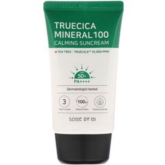 Успокаивающий солнцезащитный крем Truecica Mineral 100, SPF 50+ PA ++++, Some By Mi, 1.69 жидких унций (50 мл) купить в Киеве и Украине