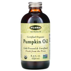 Тыквенное масло Flora (Pumpkin oil) 250 мл купить в Киеве и Украине