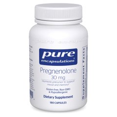 Прегенолон Pure Encapsulations (Pregnenolone) 30 мг 180 капсул