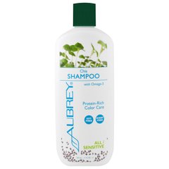 Шампунь для чутливих волосся всіх типів з Чіа Aubrey Organics (Chia Shampoo) 325 мл