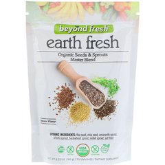 Органічна суміш насіння і проростків Beyond Fresh (Earth Fresh Organic Seeds and Sprouts) 180 г