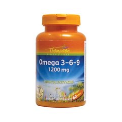 Омега 3-6-9 Thompson (Omega-3-6-9) 1200 мг 60 капсул купить в Киеве и Украине