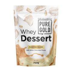 Багатокомпонентний білок з смаком плавучого осторву Pure Gold (Whey Dessert) 750 г
