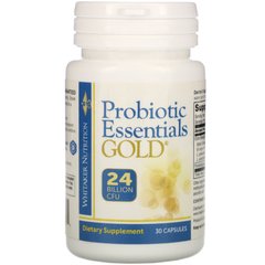 Пробіотичні основи, Probiotic Essentials Gold, Dr. Whitaker, 24 мільярди КУО, 30 капсул